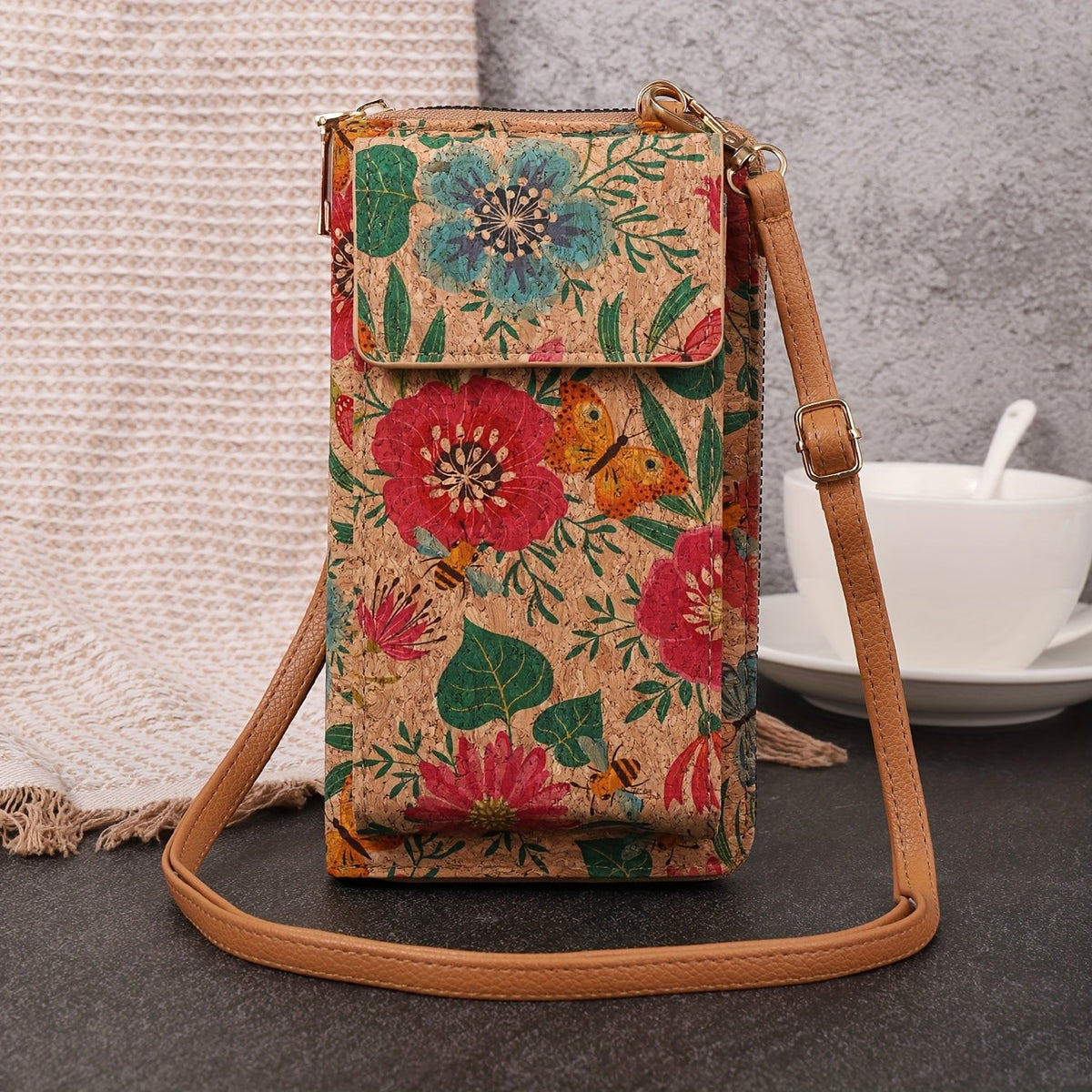 Colorful Mosaic Crossbody Bag