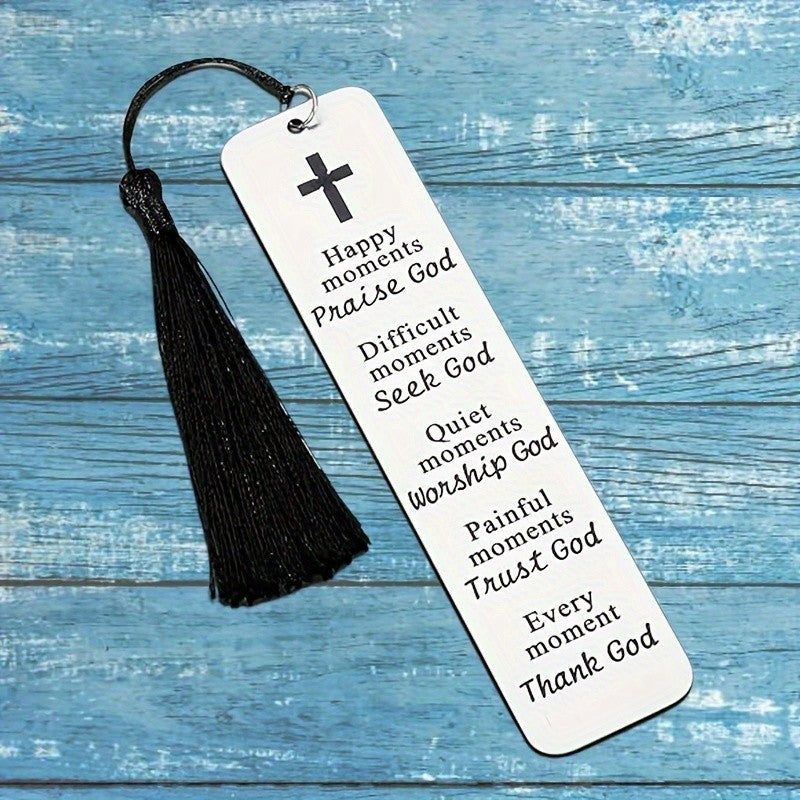 Cross Inspirational Bookmark