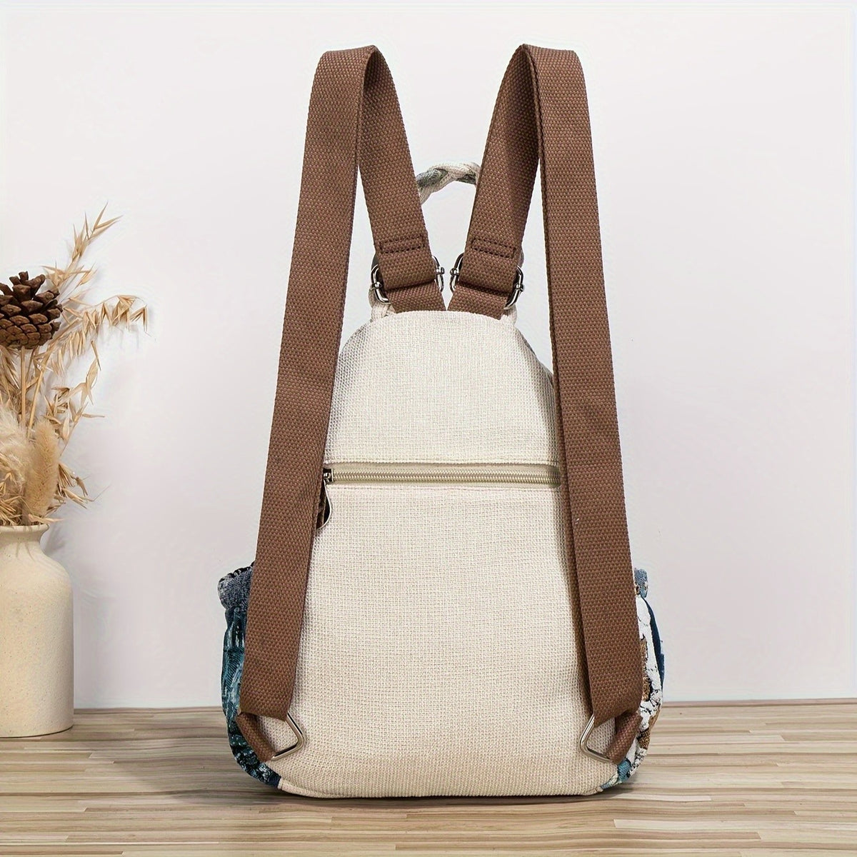Paris Patchwork Backpack