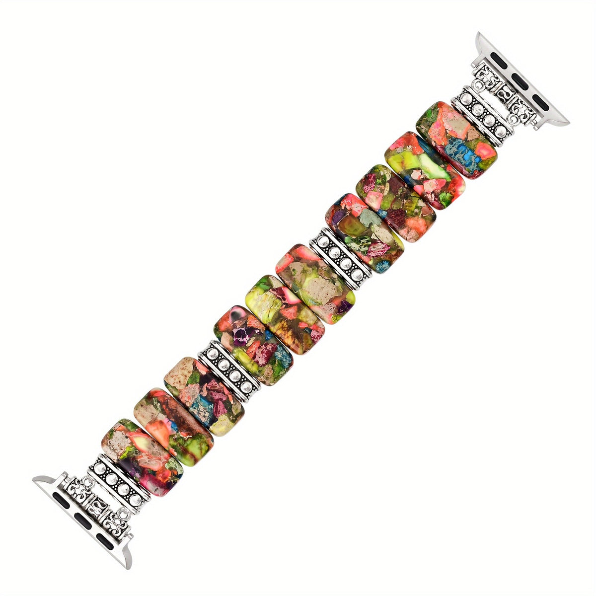 Multicolor Natural Stone Watch Band