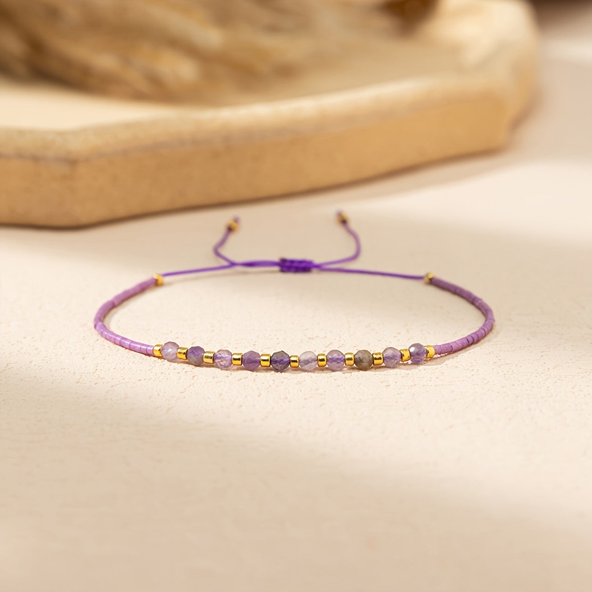 Multicolor Stone Beaded Bracelet