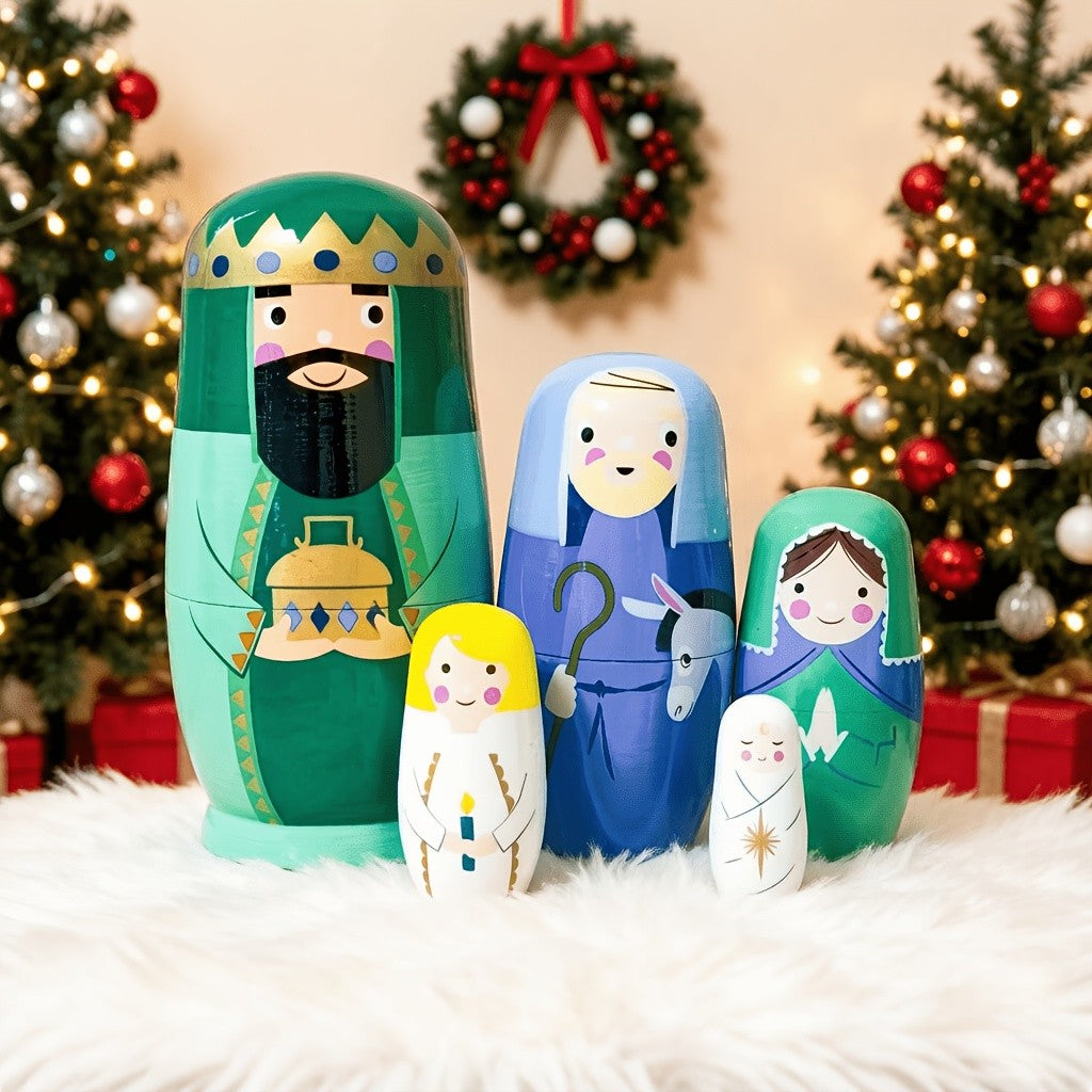 Nativity Nesting Doll Set