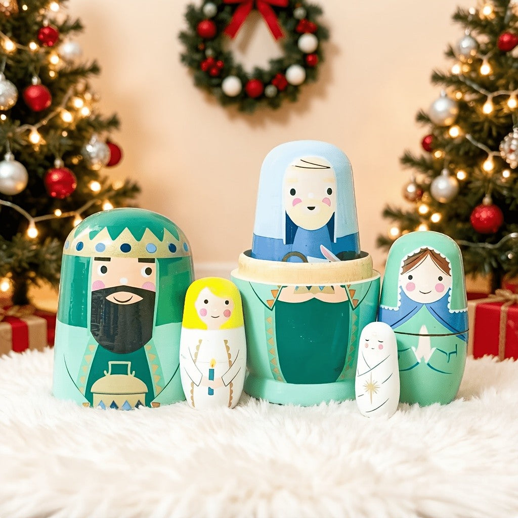 Nativity Nesting Doll Set