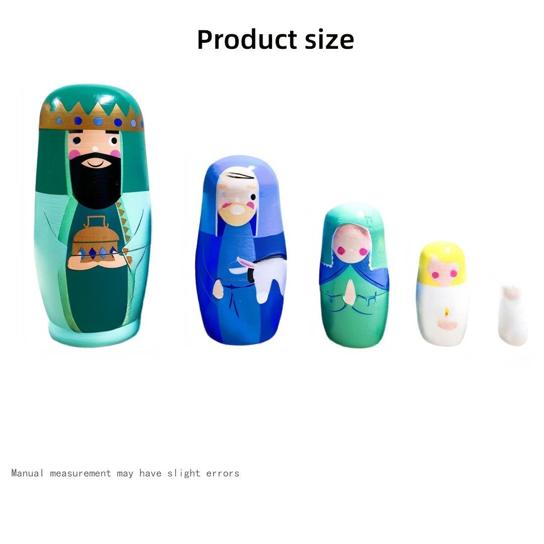 Nativity Nesting Doll Set