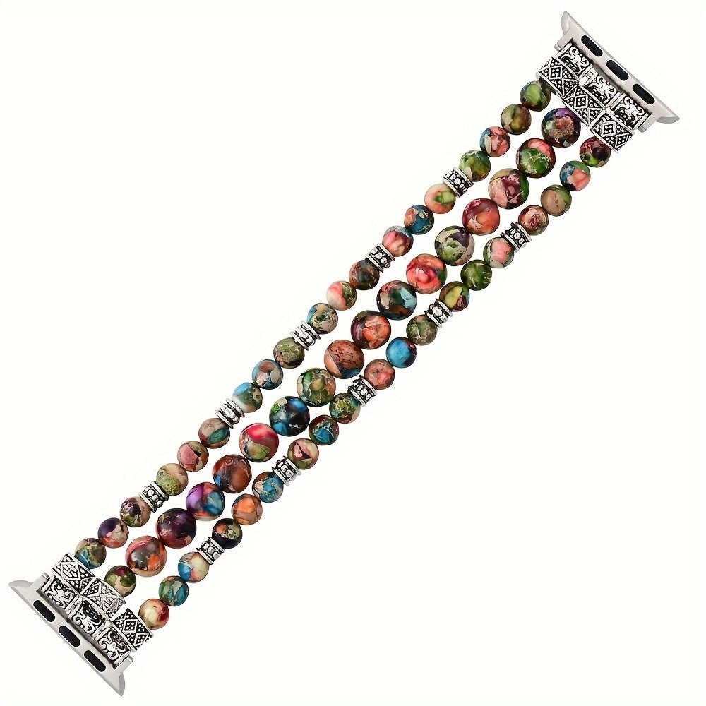 Colorful Natural Stone Watch Band