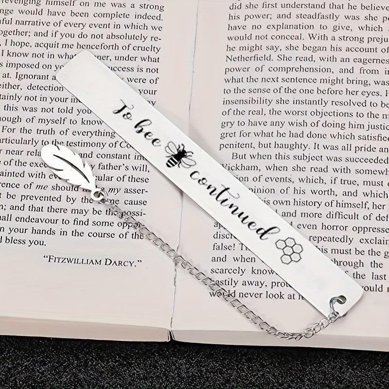 Bee Continued Bookmark