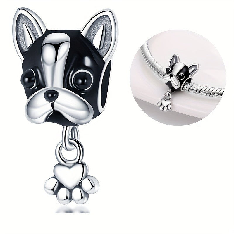 Black Dog Paw Charm