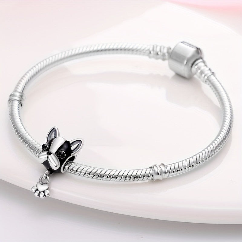 Black Dog Paw Charm