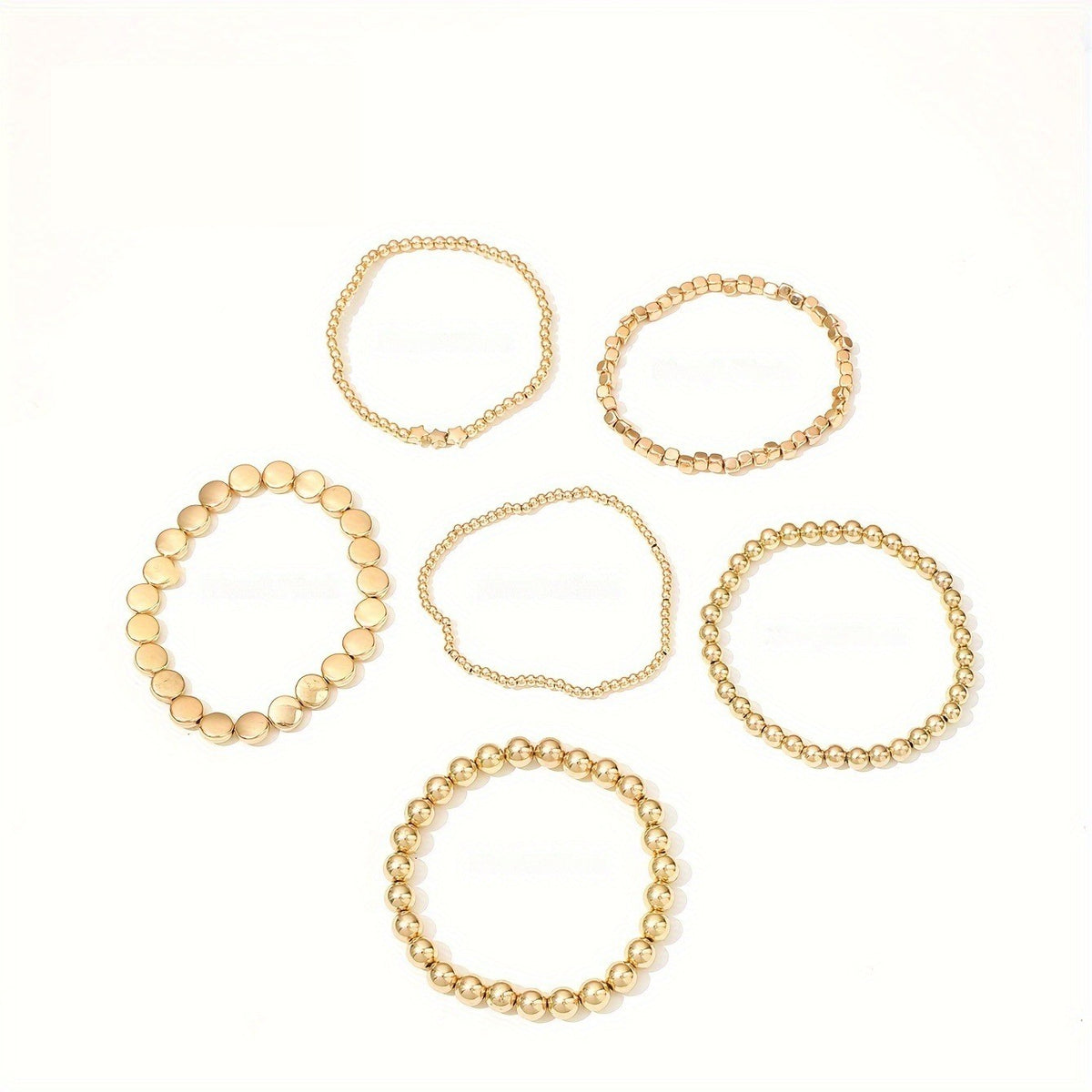 Mixed Bead Anklet Set