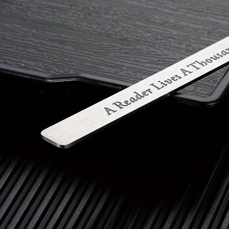 Engraved Reader Lives Bookmark