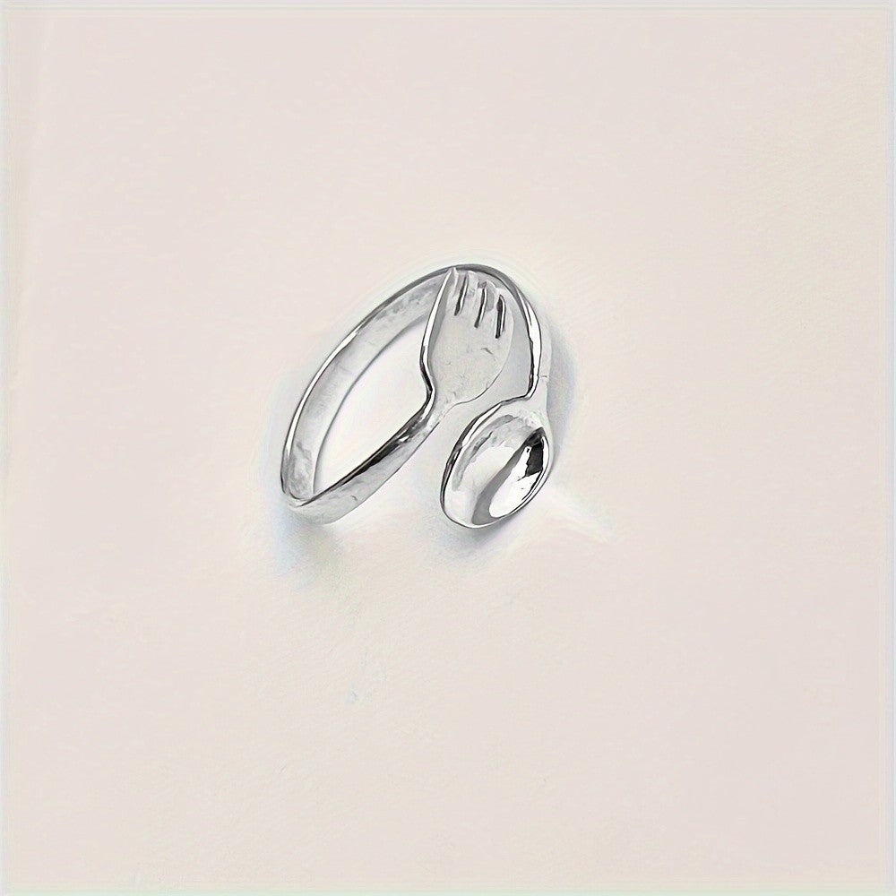Spoon & Fork Adjustable Ring