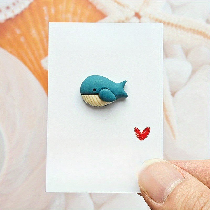 Whale Pocket Hug Card