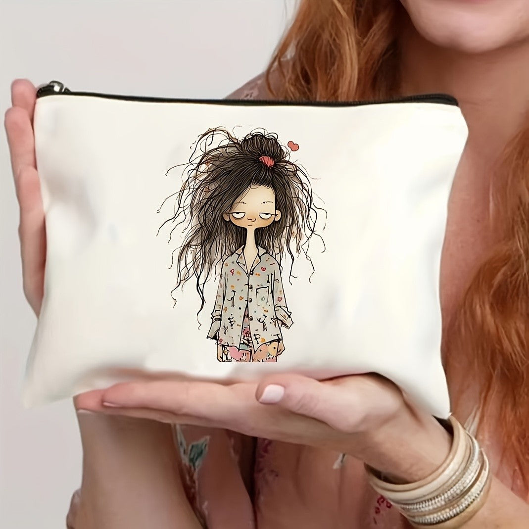 Whimsical Girl Cosmetic Pouch