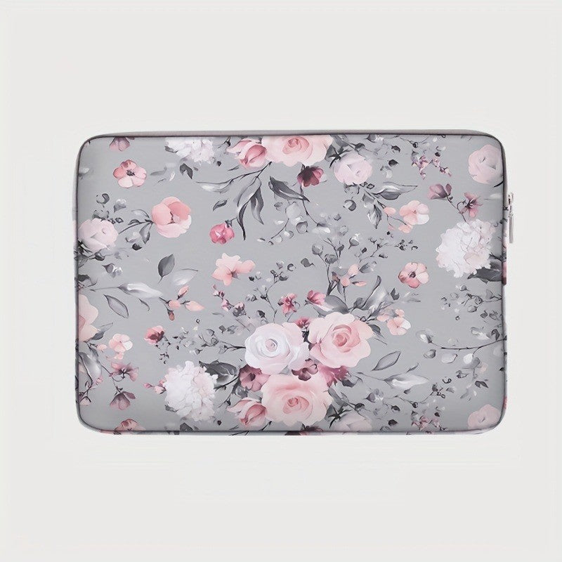 Floral Print Laptop Sleeve