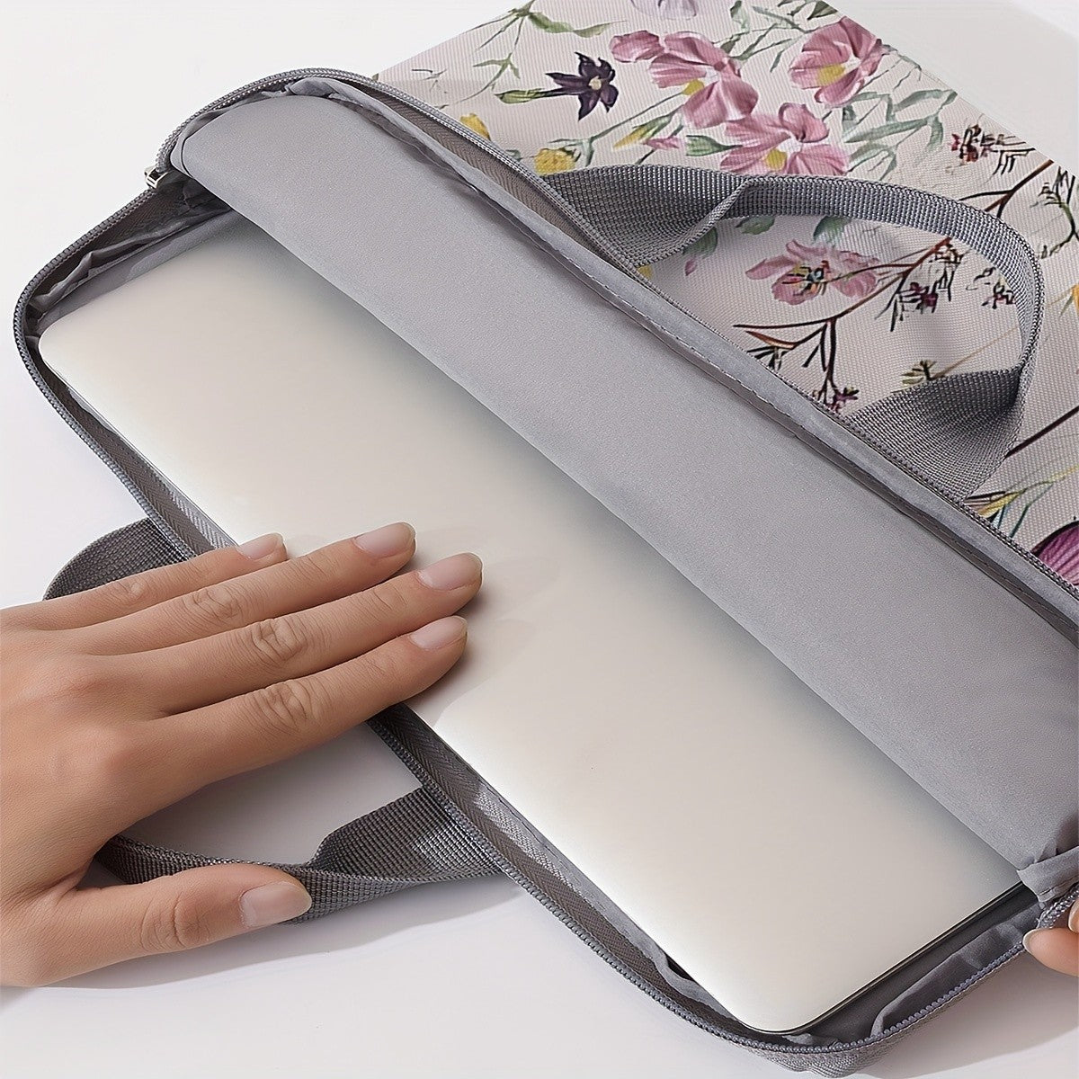Butterfly Floral Laptop Sleeve