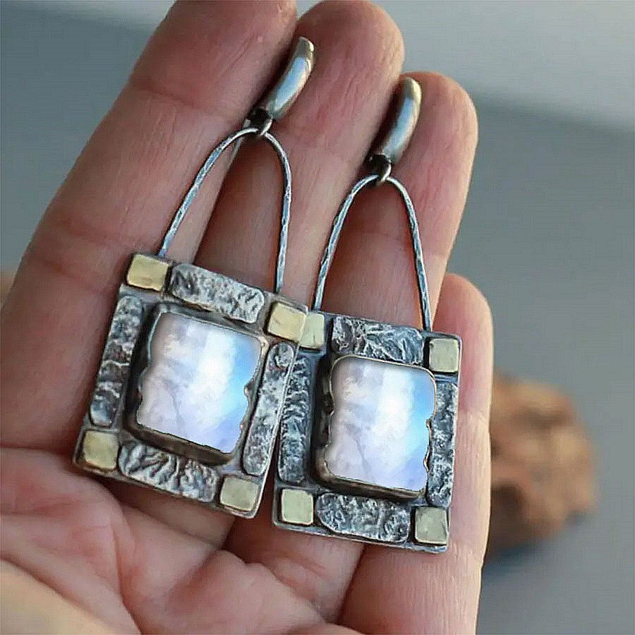 Square Mosaic Earring Set