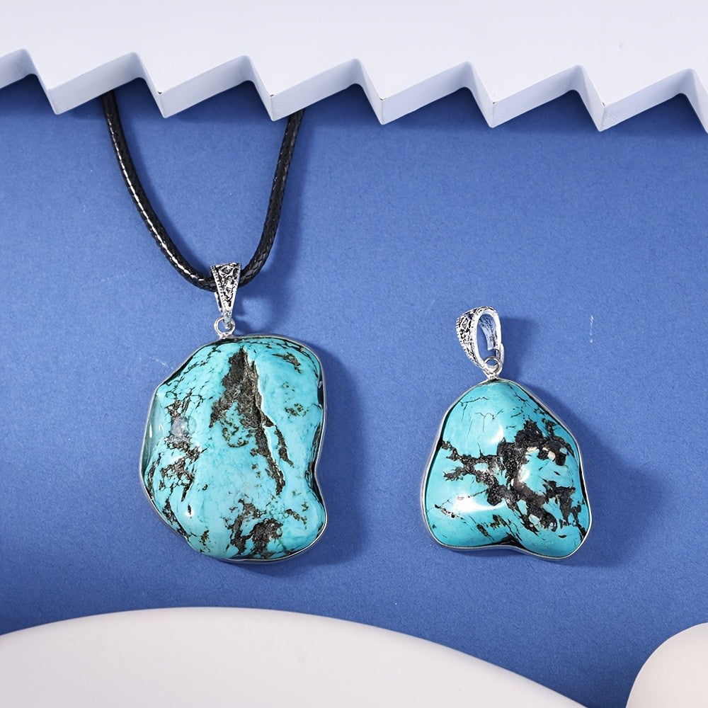 Natural Turquoise Stone Pendant