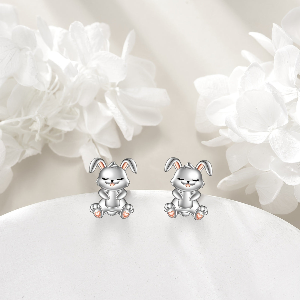 Sitting Bunny Stud Earrings