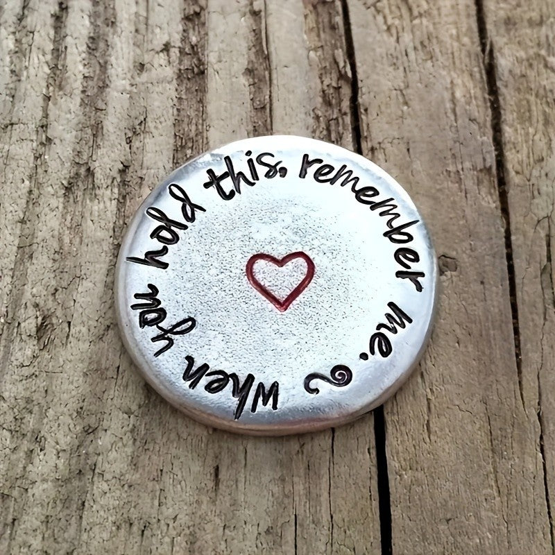 "I Love You More" Heart Token