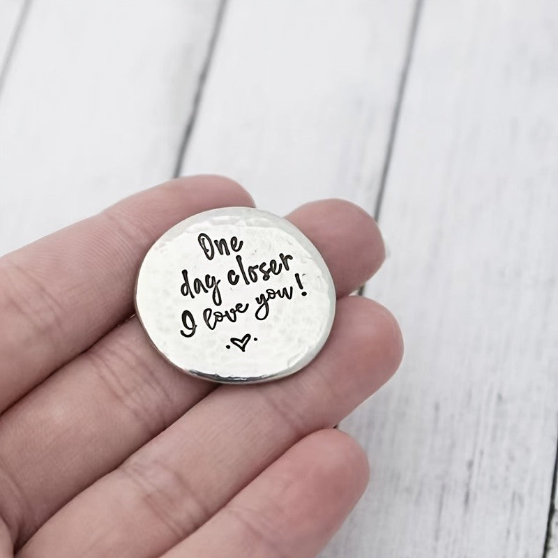 "I Love You More" Heart Token