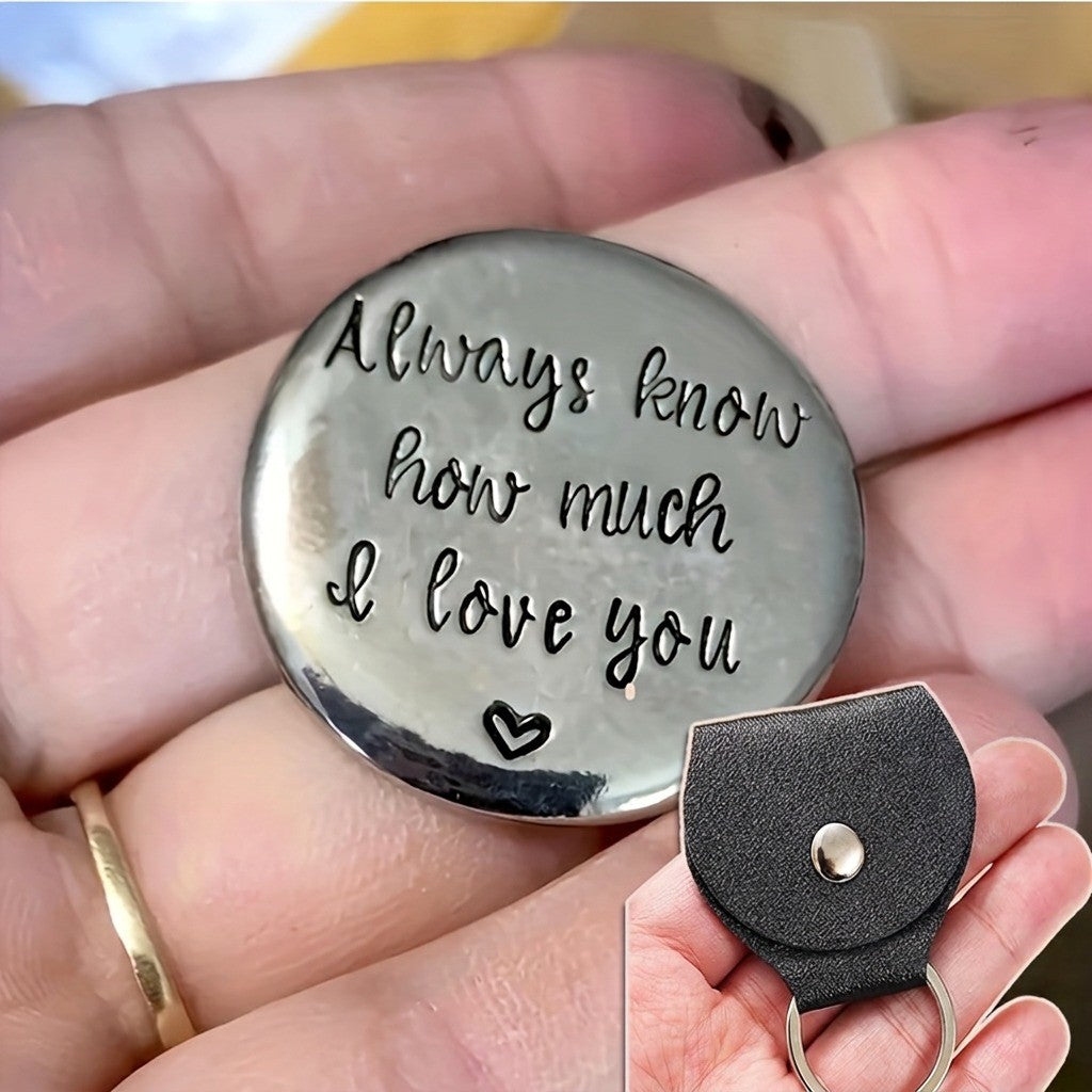 "I Love You More" Heart Token