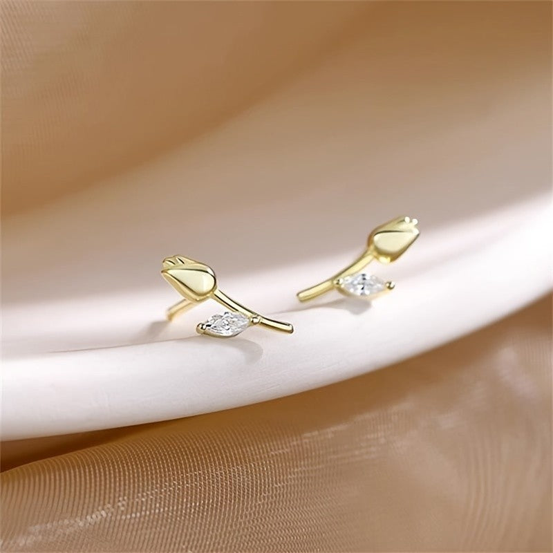 Tulip Bud Earrings
