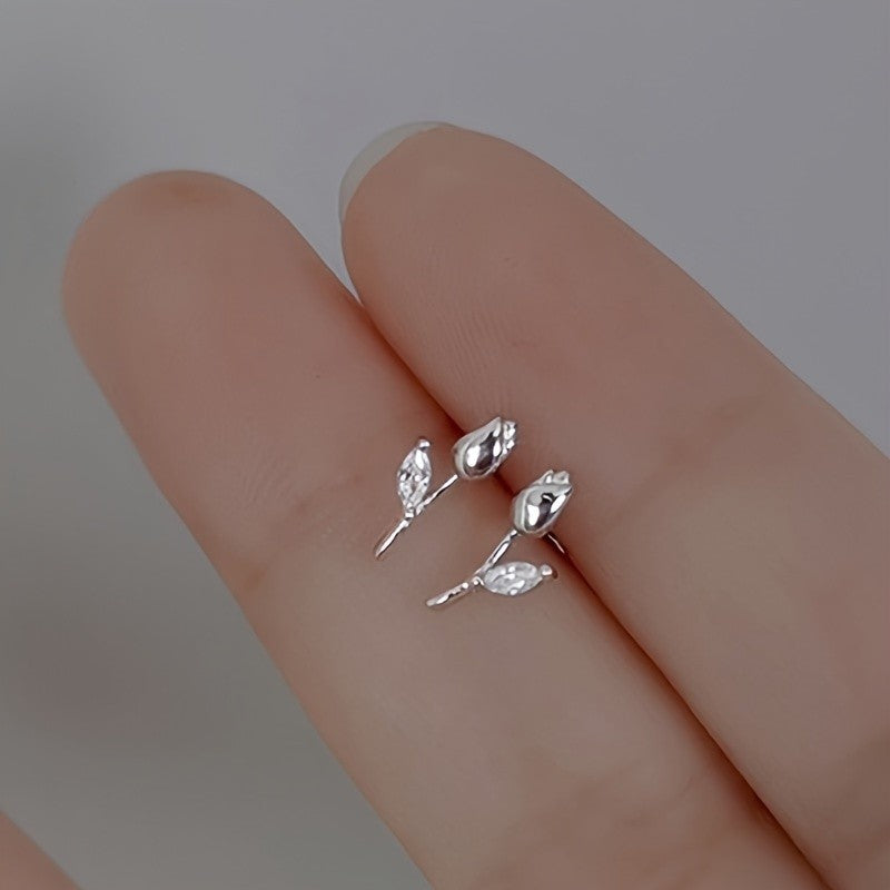 Tulip Bud Earrings