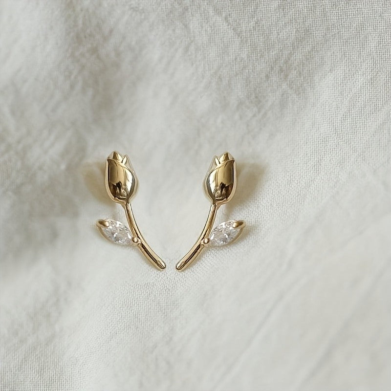 Tulip Bud Earrings