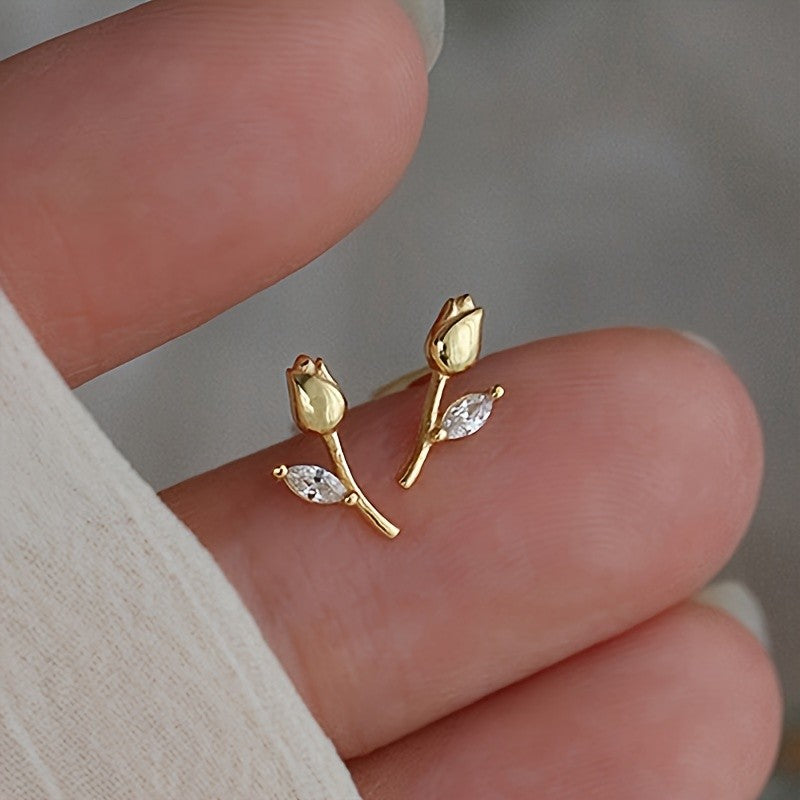 Tulip Bud Earrings