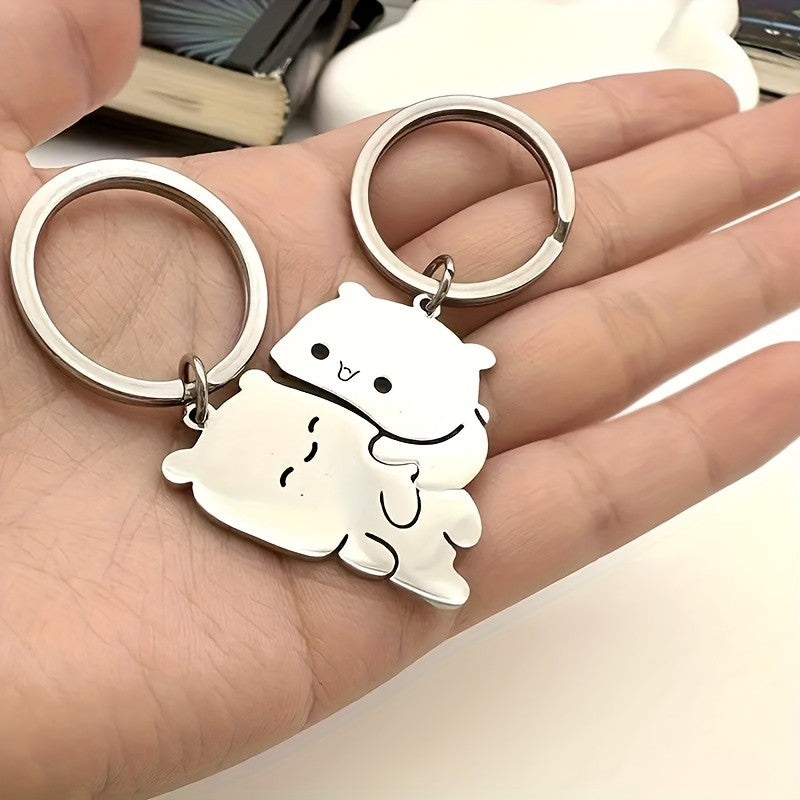 Bear Hug Keychain Set