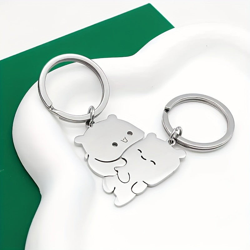 Bear Hug Keychain Set