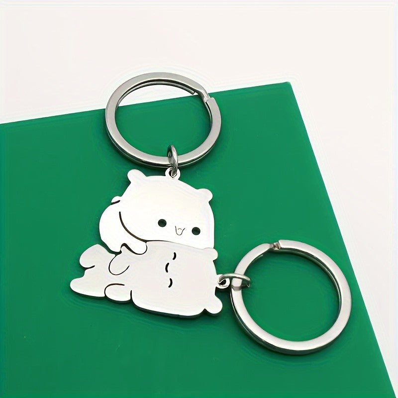 Bear Hug Keychain Set