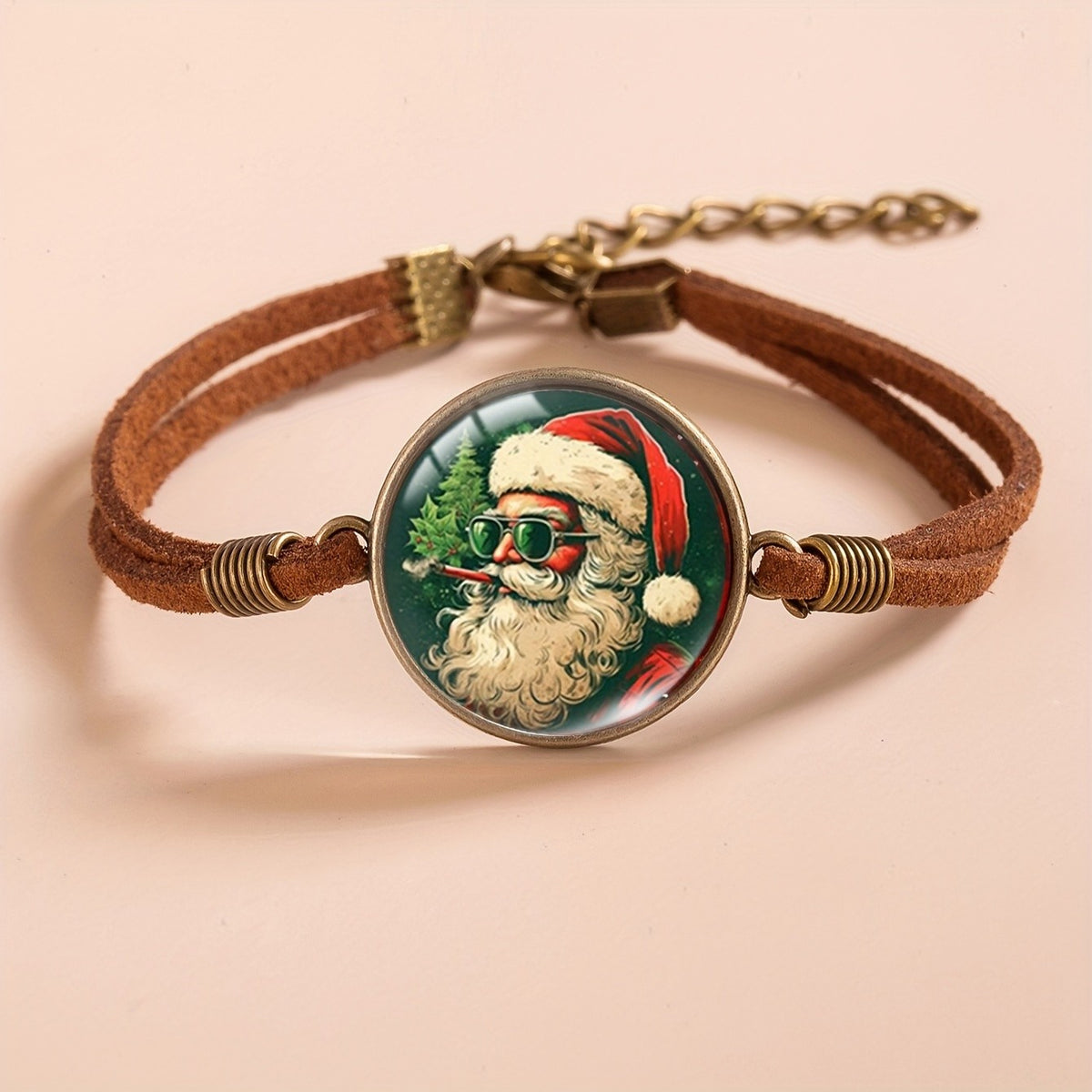 Snowman Winter Scene Bracelet