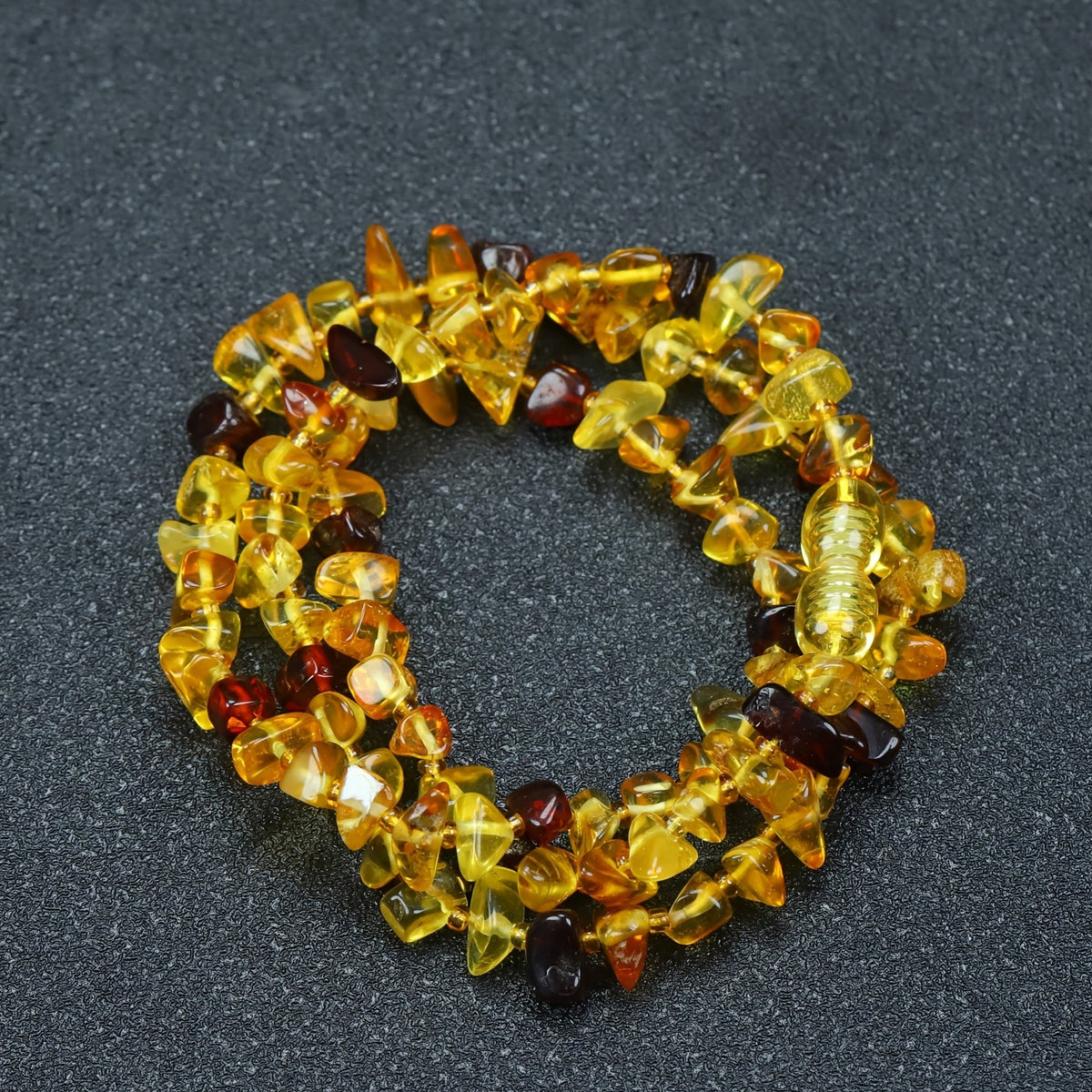 Amber Chip Necklace