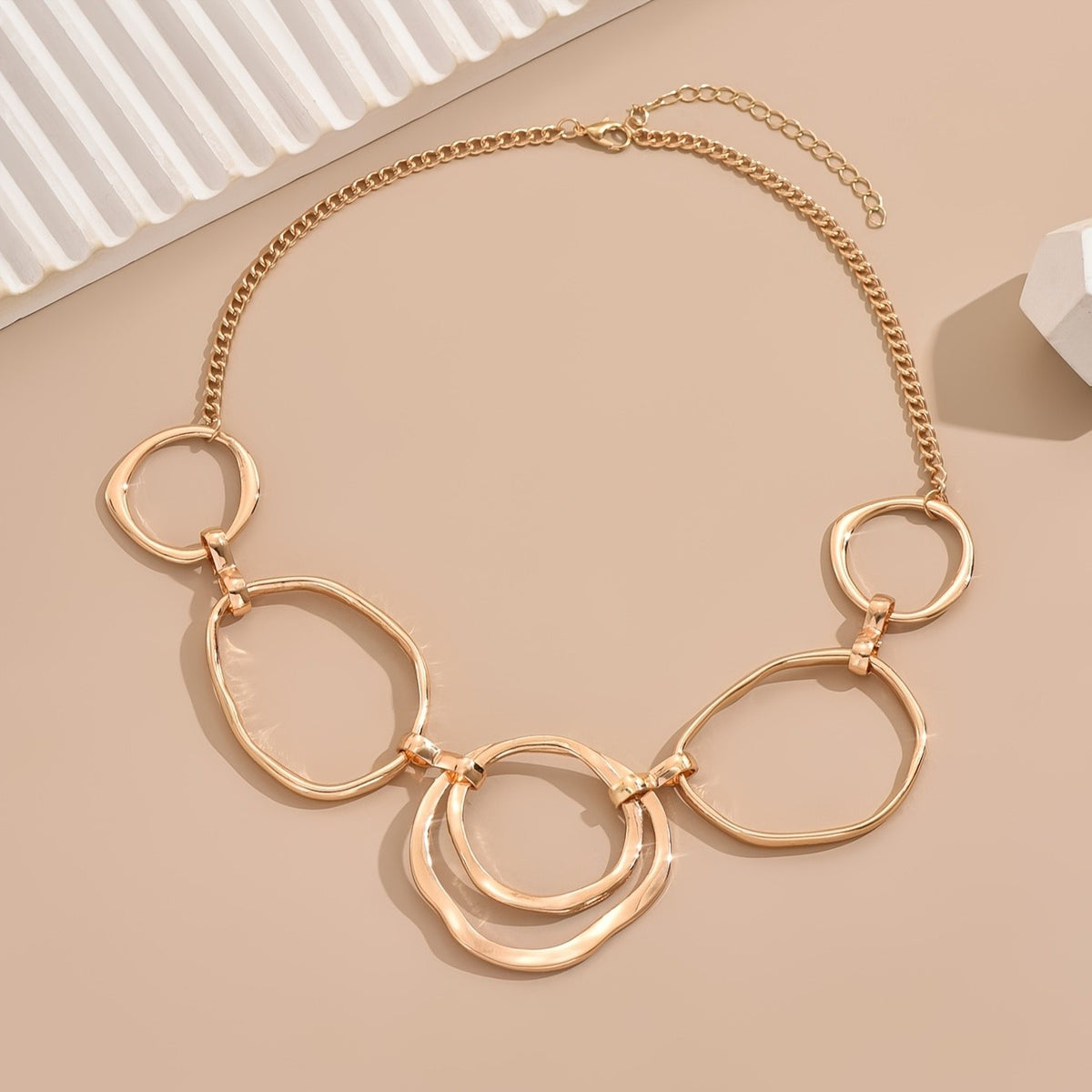 Geometric Link Statement Necklace