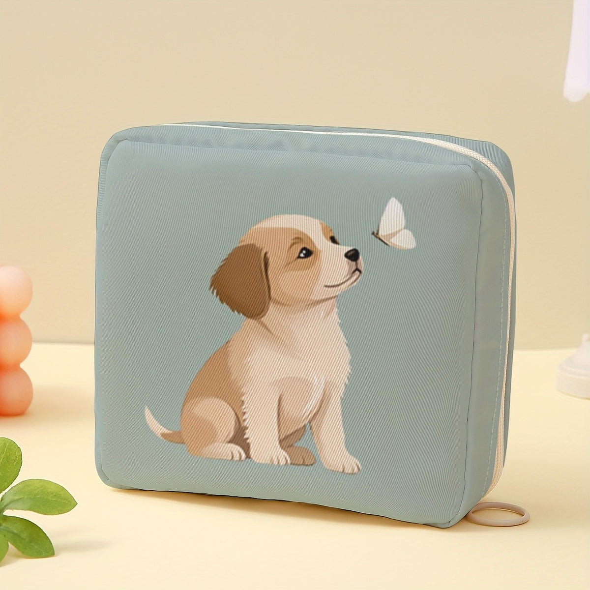 Rabbit Zippered Pouch