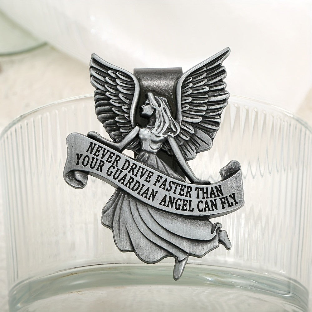 Guardian Angel Sun Visor Clip