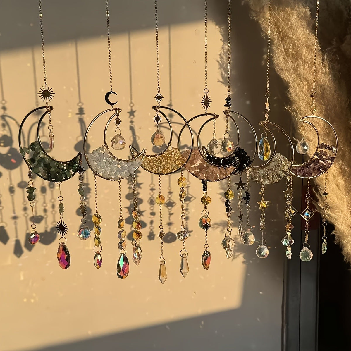Crystal Moon Sun Catcher