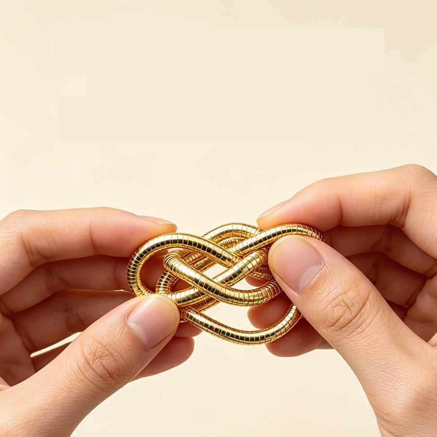 Stackable Snake Coil Jewelry Set