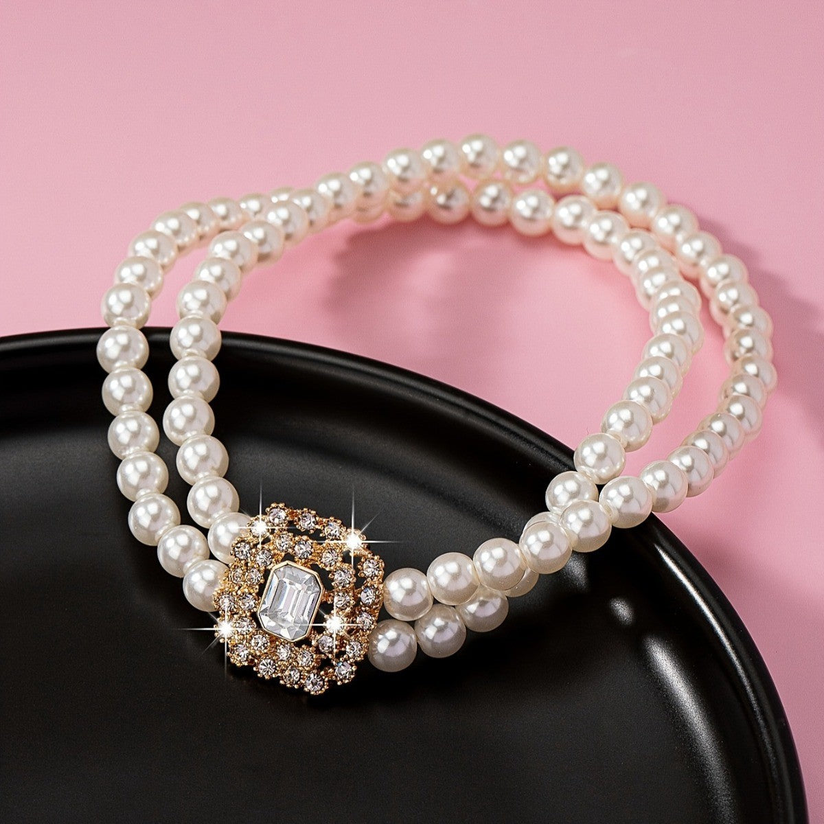Double Strand Pearl Anklet