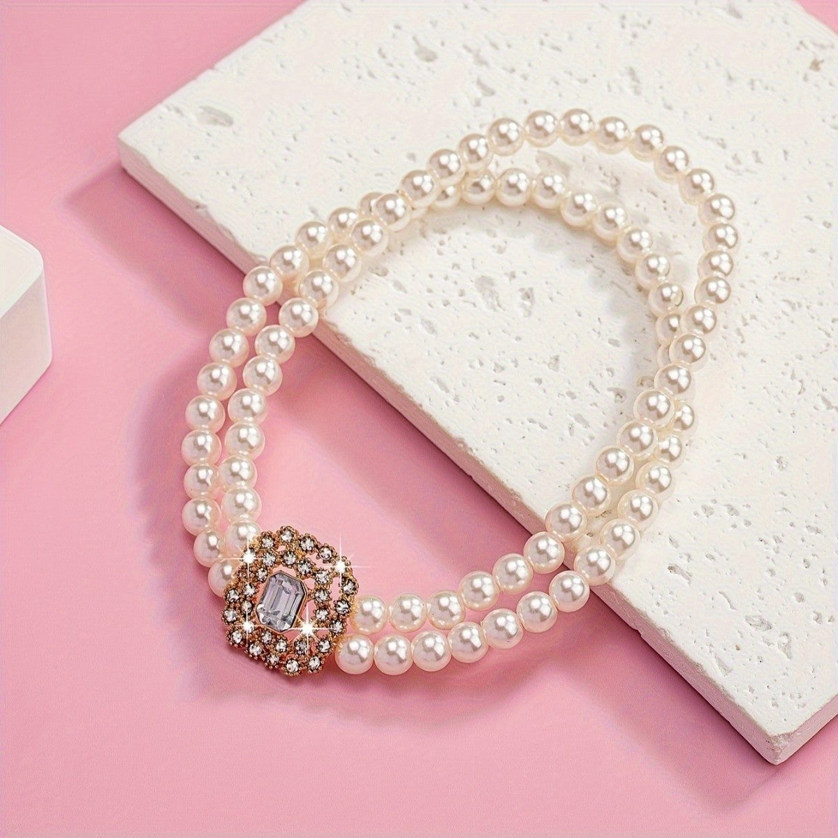 Double Strand Pearl Anklet