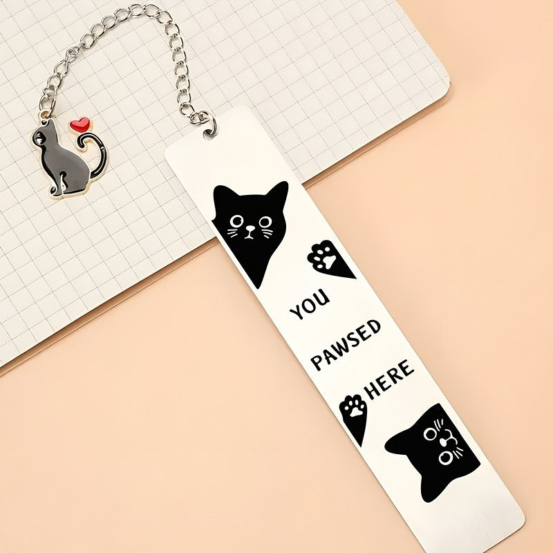 Cat Paw Quote Bookmark