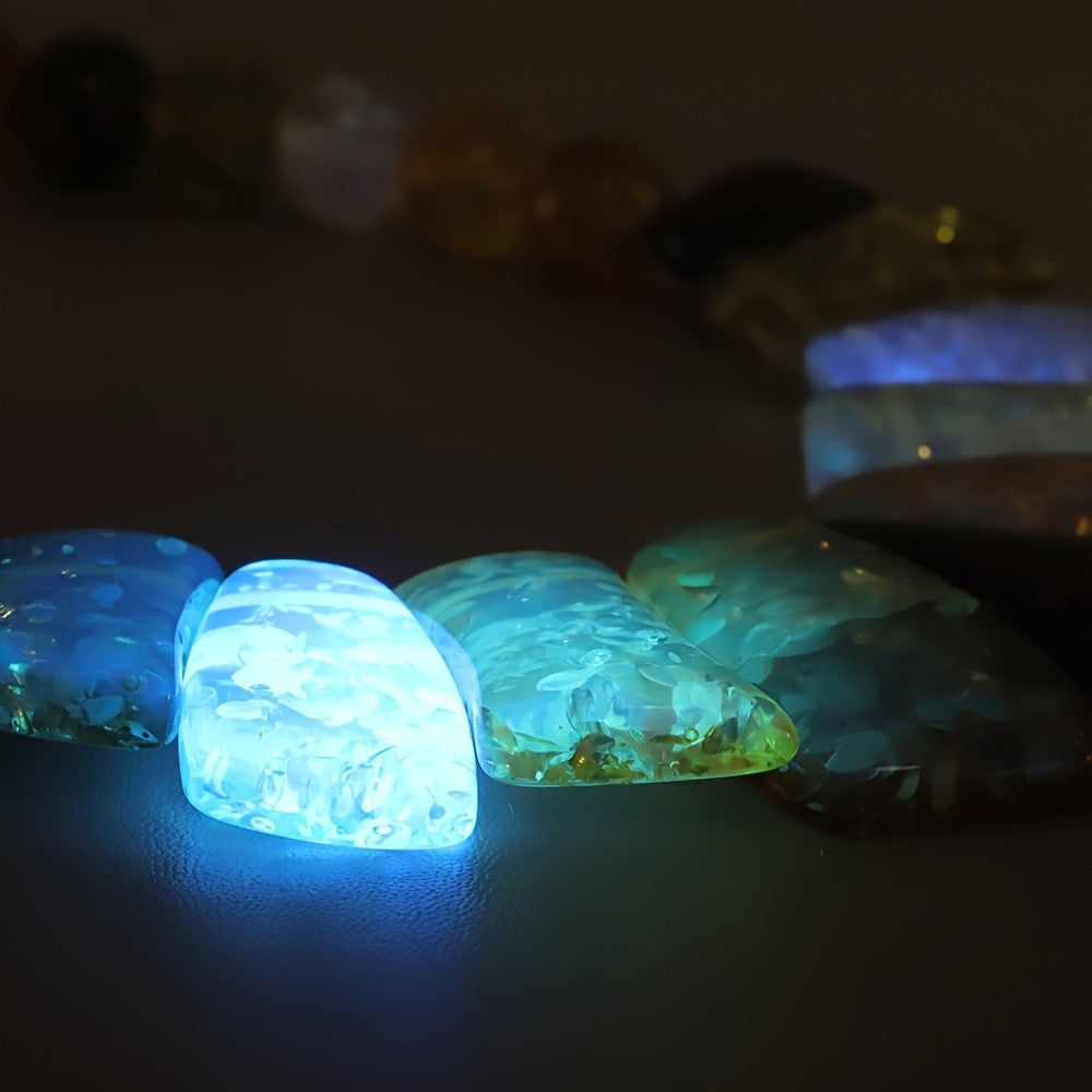 Amber Geometric Statement Necklace