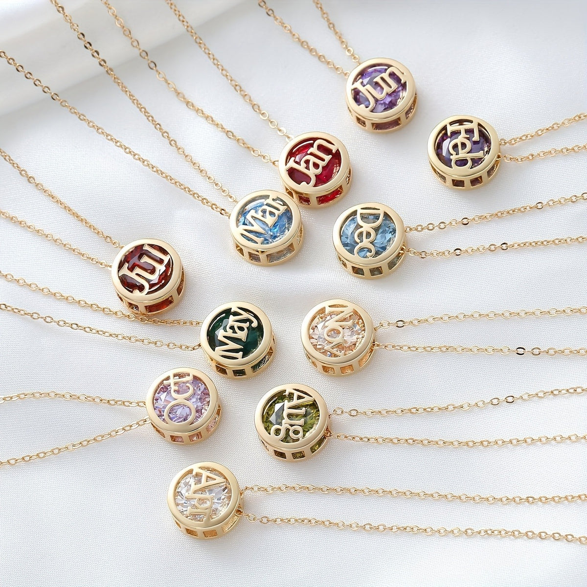 Birth Month Necklace
