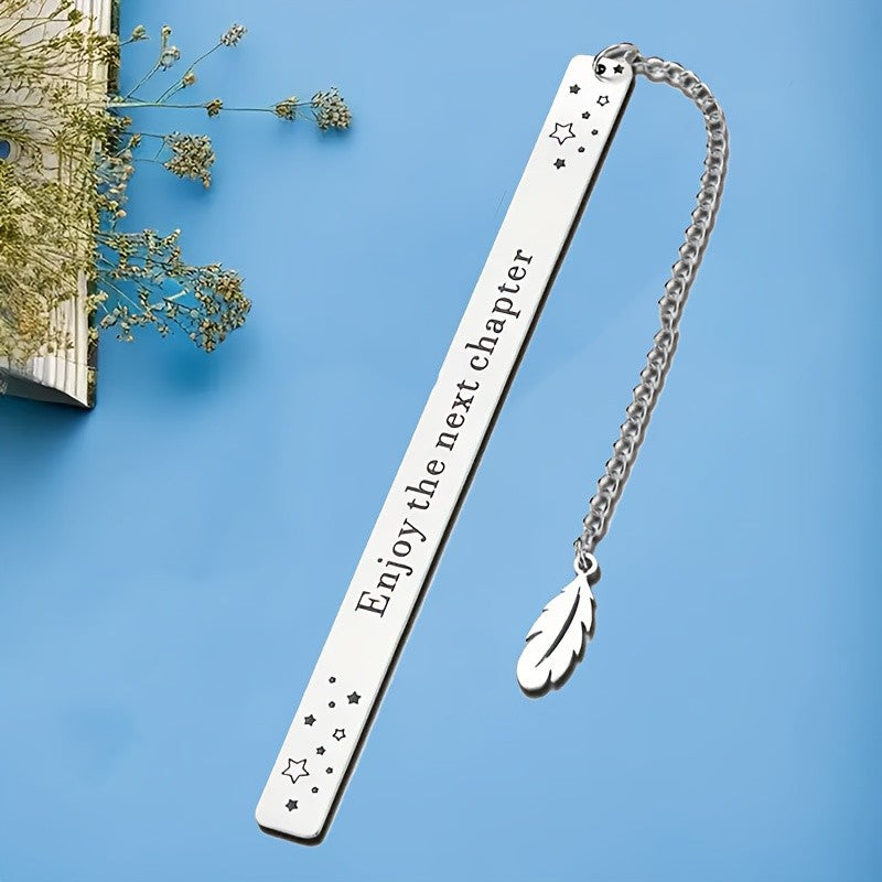 Starry Feather Bookmark