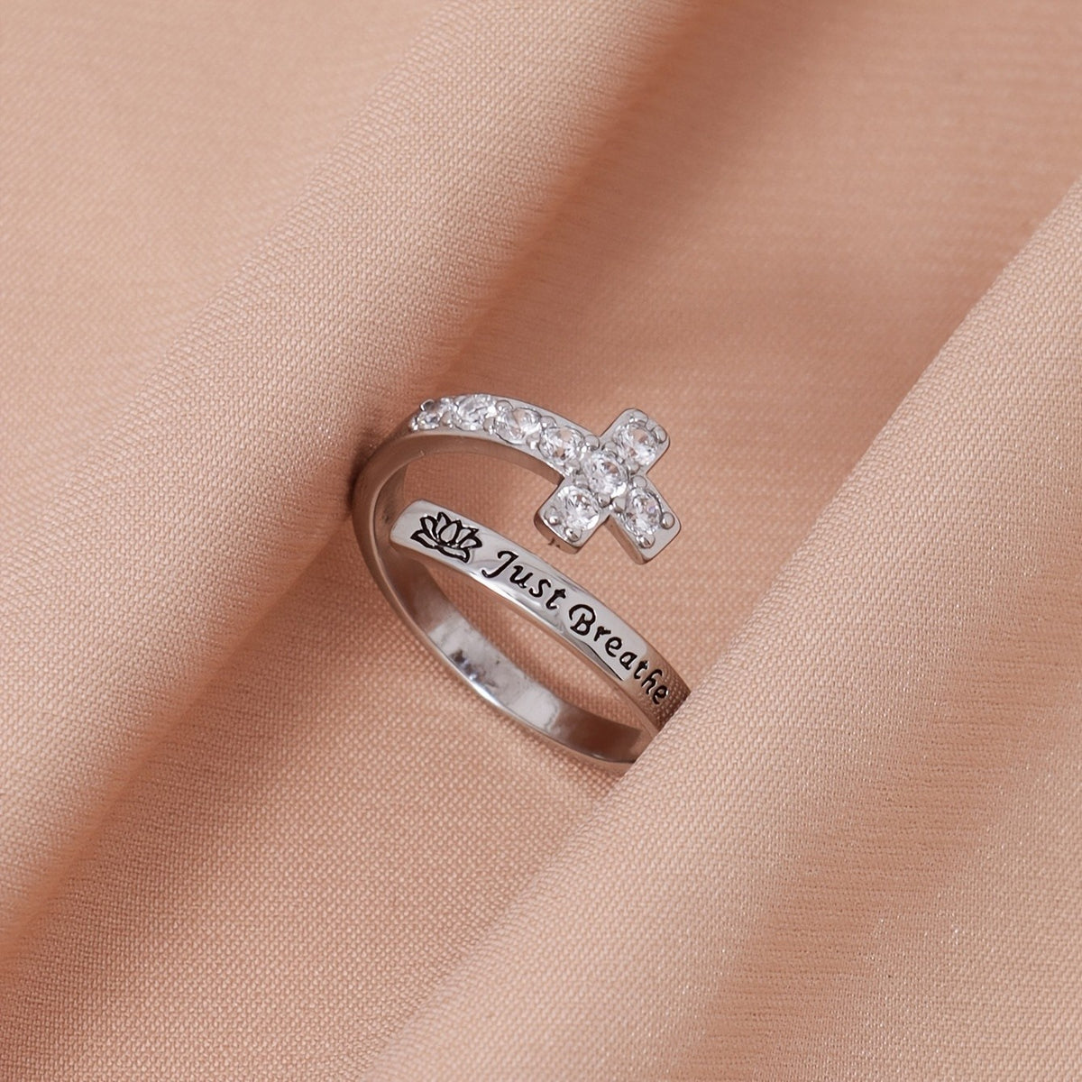 Faith & Love Cross Ring