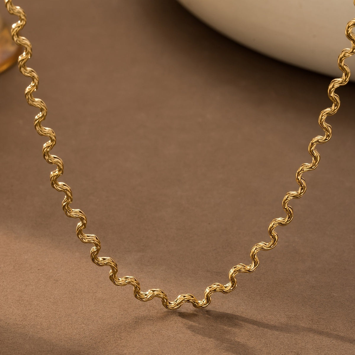 Water Wave Chain Necklace