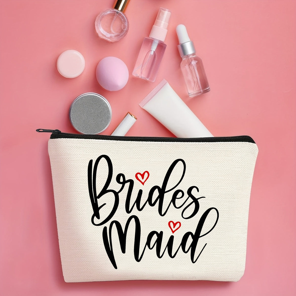 Bridesmaid Script Pouch