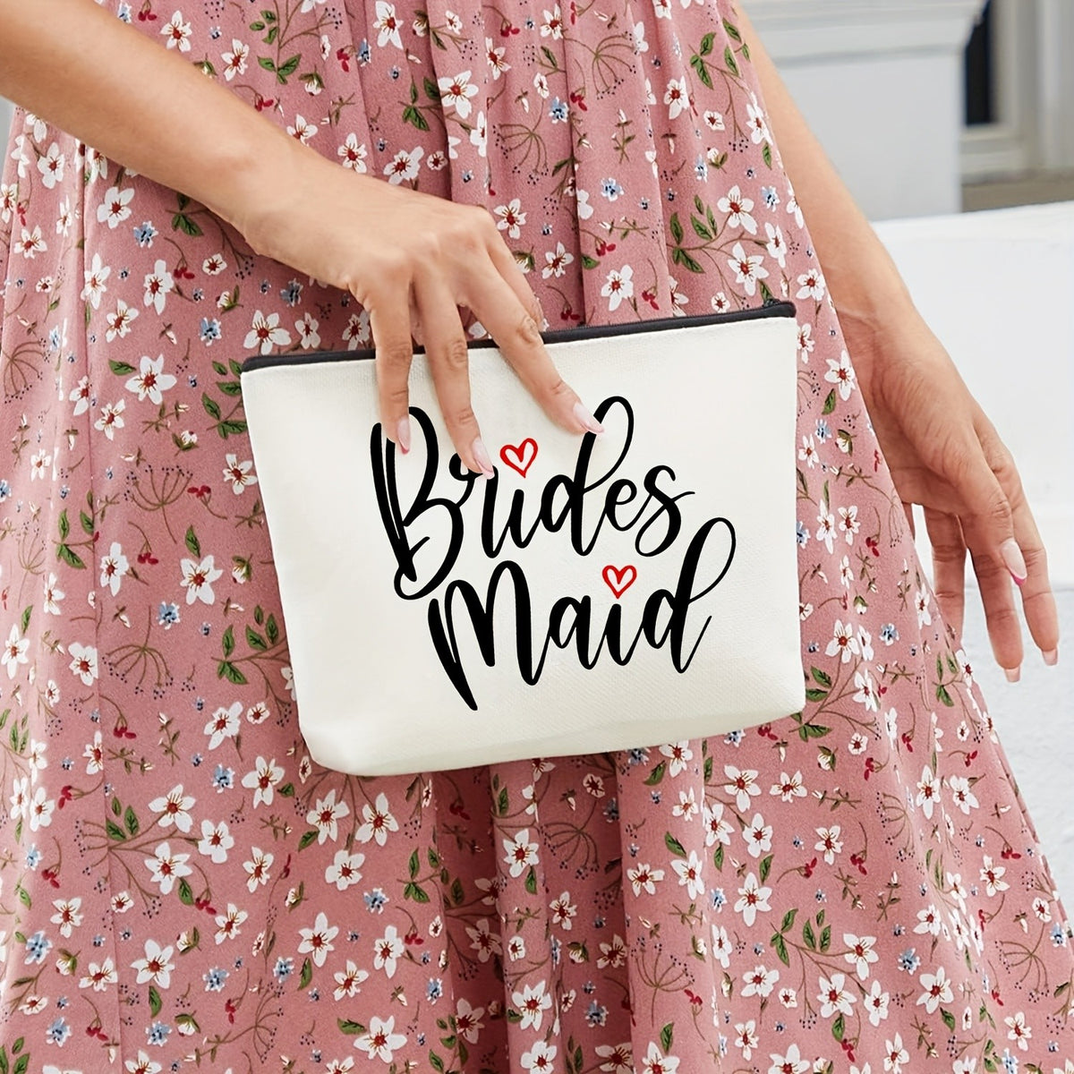 Bridesmaid Script Pouch