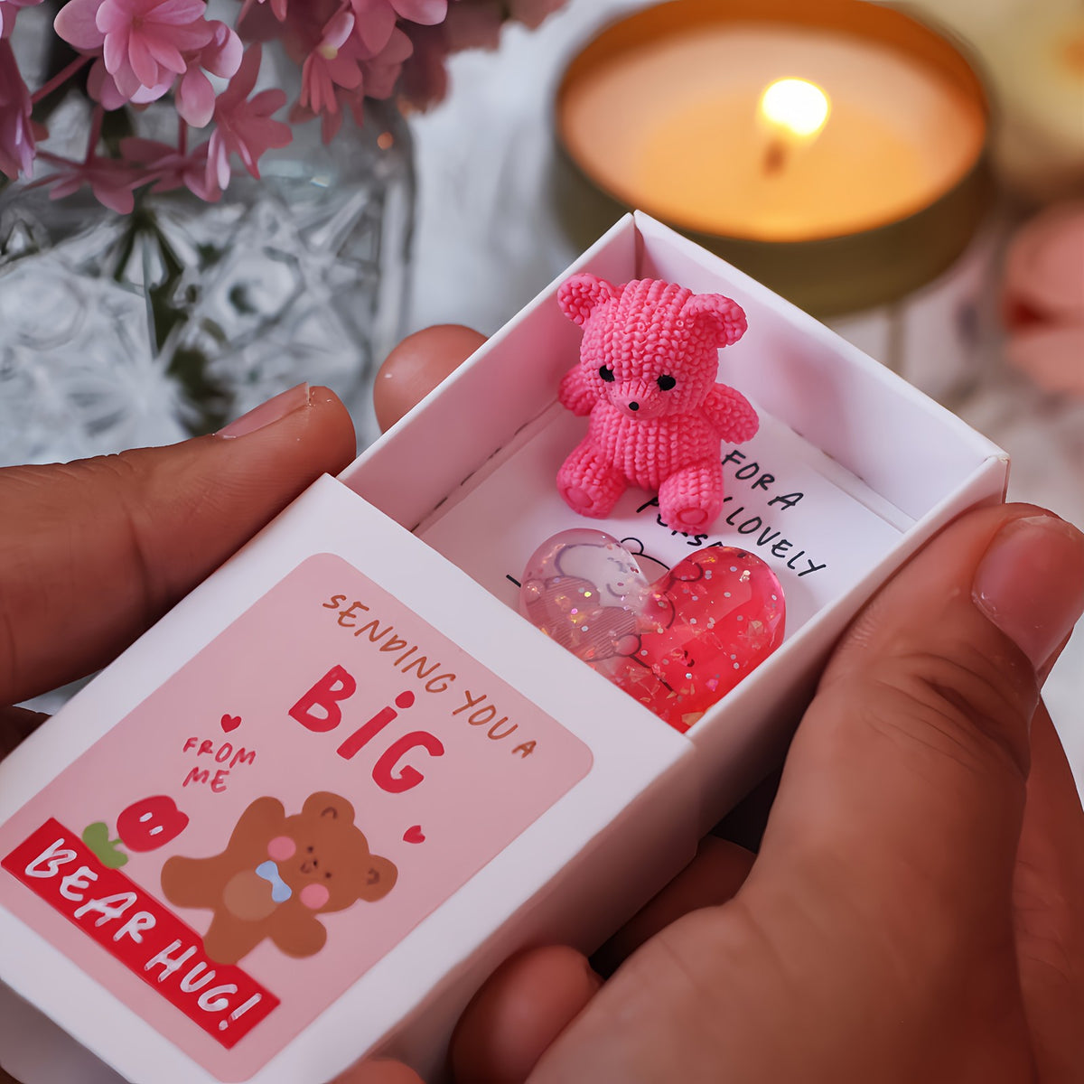 Resin Bear Pocket Hug Card